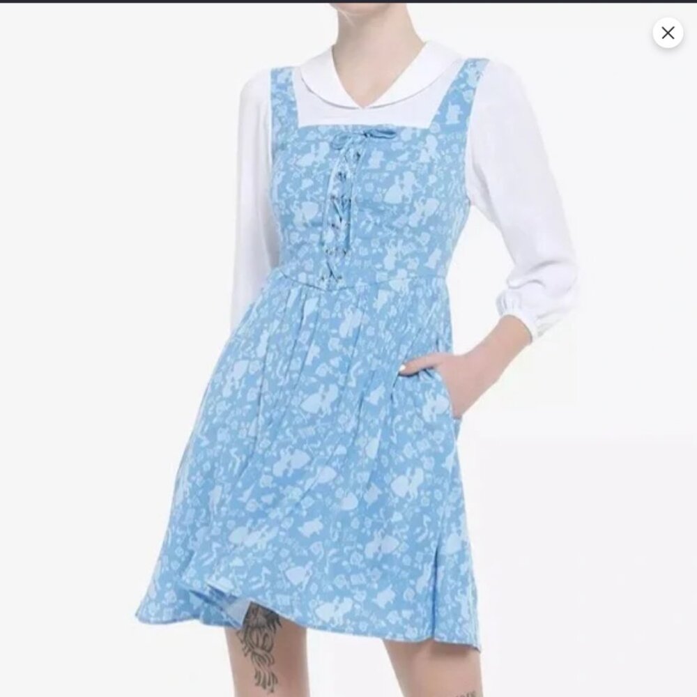 NWT Disney Beauty And The Beast Belle Village Dress Size 3X